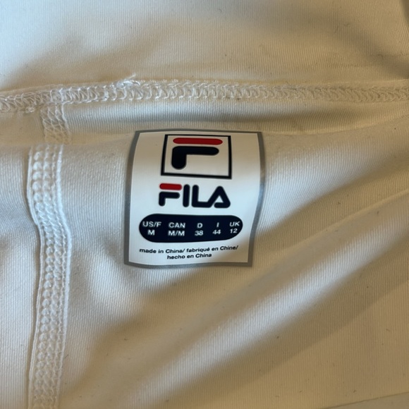 Fila Classic White Skirt - Picture 2 of 5